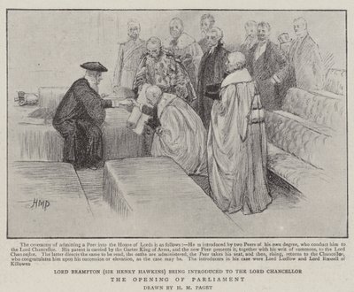 Otevření parlamentu od Henry Marriott Paget
