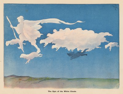 Ilustrace k filmu Dobrodružství japonské panenky (barevná litografie) od Henry Mayer