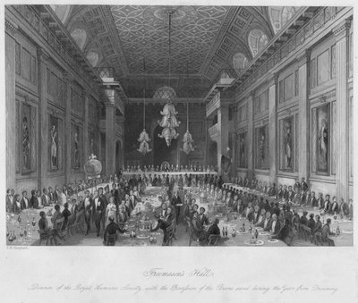 Freemasons Hall, c1841 od Henry Melville