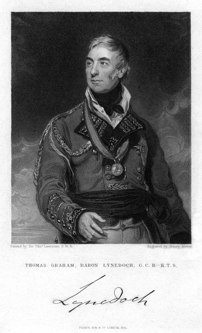 Thomas Graham, 1. baron Lynedoch, skotský politik a voják, 1831 od Henry Meyer