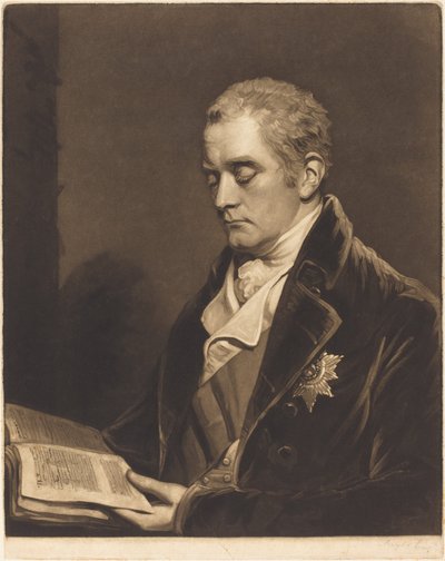 Earl Spencer od Henry Meyer after John Hoppner
