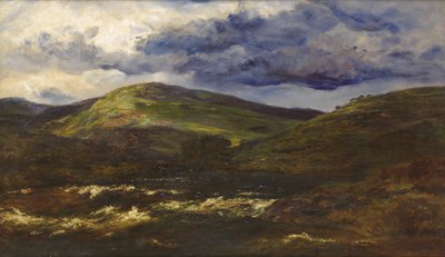 Glen Orchy, Bouře přichází, 1895 od Henry Moore