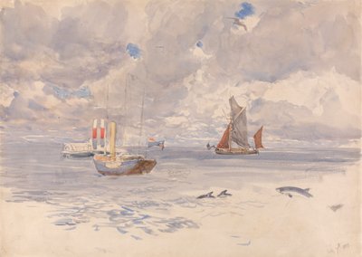 Porpoises, 7. července 1883 od Henry Moore
