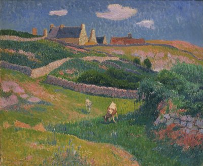 Bretonská krajina od Henry Moret