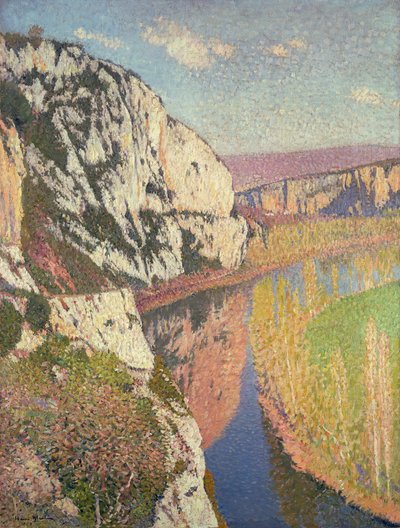 Krajina v Douellens, 1897 od Henry Moret