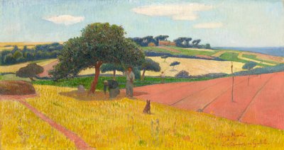 Les Chaumes en Guidel, 1891. od Henry Moret