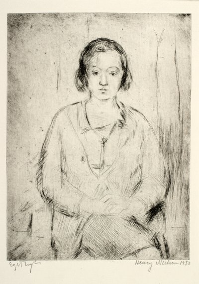 Umělcova sestra od Henry Nielsen