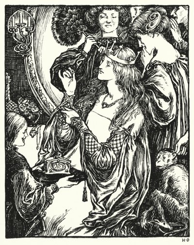 Shakespearovy sonety, Sonet XCVI (litho) od Henry Ospovat