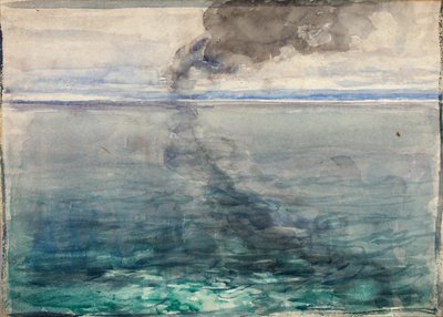 Přechod přes Atlantik Návrat domů, 1894. od Henry Ossawa Tanner
