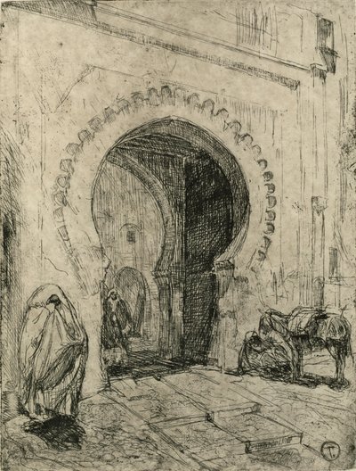 Brána v Tangeru od Henry Ossawa Tanner