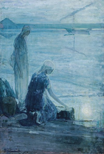 Mojžíš v býčích houštinách od Henry Ossawa Tanner