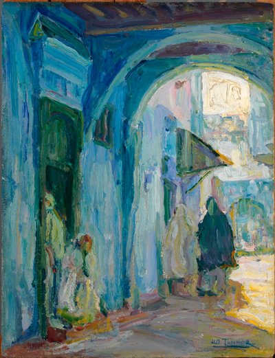 Ulice v Tangeru od Henry Ossawa Tanner
