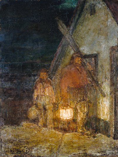 Rybářův návrat od Henry Ossawa Tanner