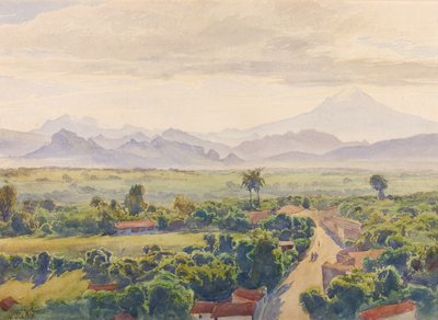 Pohled na Cuernavacu od Henry Otto Wix