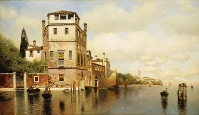 poledne v Benátkách, od Henry Pember Smith