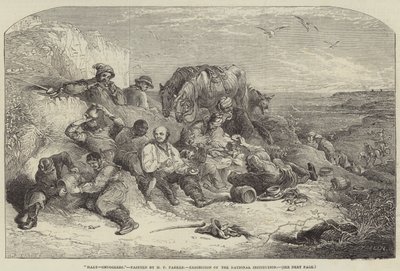 Halt-Smugglers, Výstava Národní instituce od Henry Perlee Parker