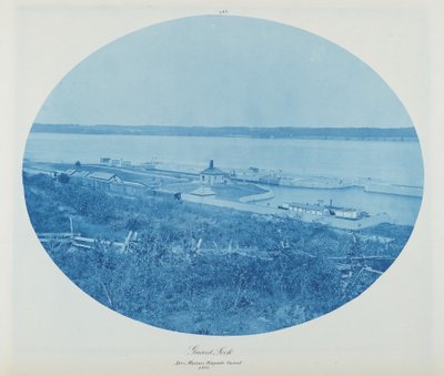 Guard Rock, Kanál Des Moines Rapids L.W. od Henry Peter Bosse
