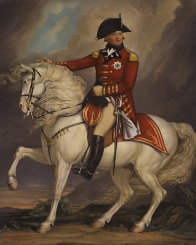 Portrét krále Jiřího III. od Henry Pierce Bone