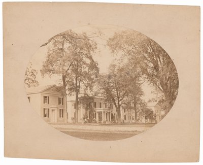 Doughoregan Manor, Maryland, cca. 1860 (foto) od Henry Pollock