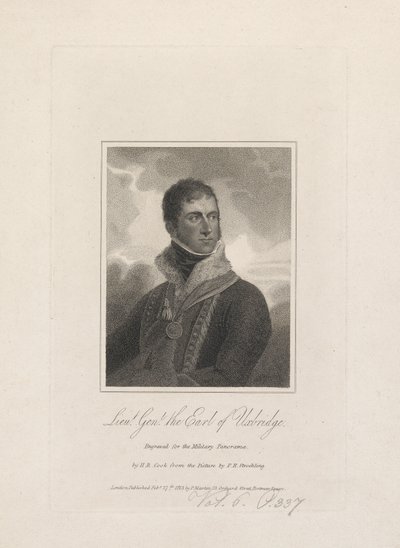Generálporučík, Henry Paget, hrabě z Uxbridge od Henry R. Cook