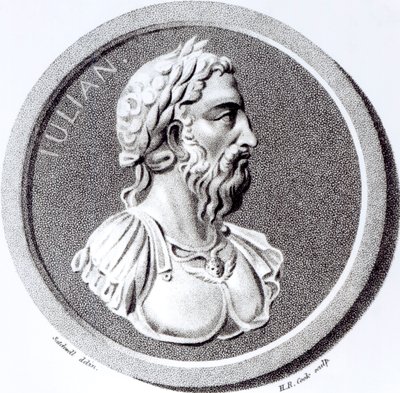 Portrét Didia Juliana, z „Dějiny úpadku a pádu Římské říše“, svazek 7, strana 137. od Edwarda Gibbona, 1808 od Henry R. Cook