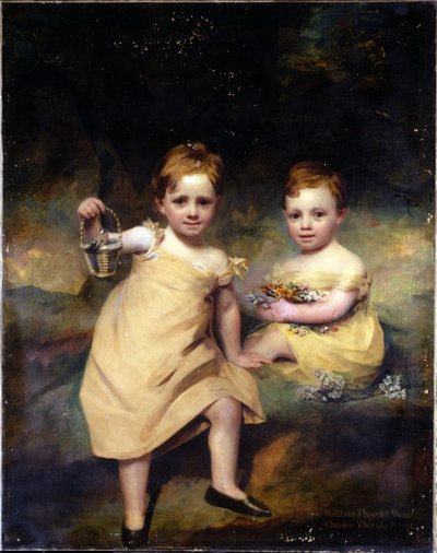 Dvojportrét Williama Thorolda Wooda a Charlese Thorolda Wooda od Henry Raeburn