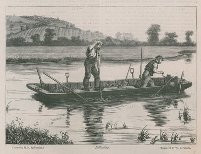 Balast na řece Temži od Henry Robert Robertson