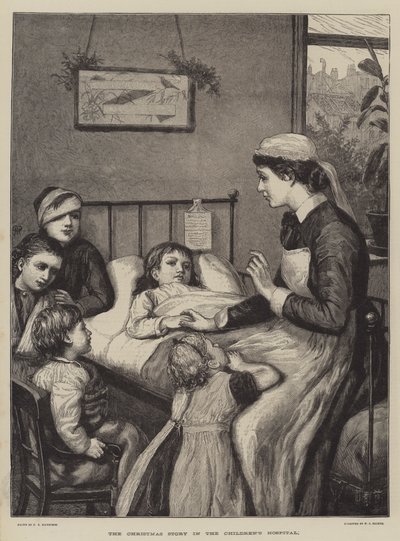 Vánoční příběh v dětské nemocnici od Henry Robert Robertson