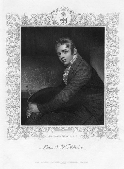 Sir David Wilkie 1785-1841, skotský malíř, 19. století. od Henry Robinson