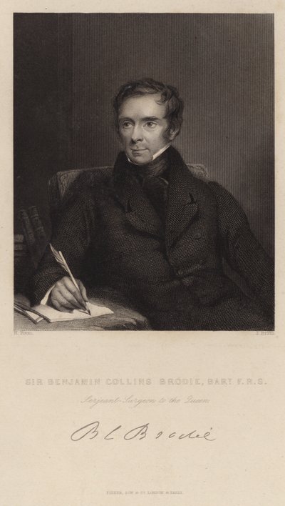 Portrét sira Benjamina Collinse Brodieho od Henry Room