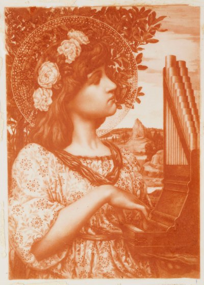 Svatá Cecílie od Henry Ryland