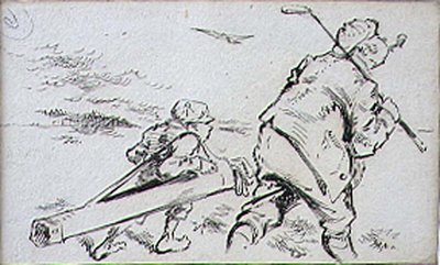 The Bumbling Golfer, ilustrace z časopisu 
