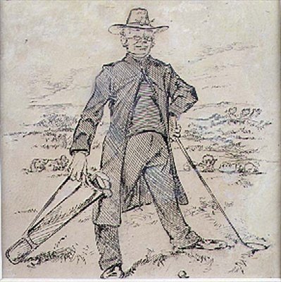 The Pensive Golfer, ilustrace z časopisu 