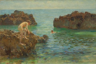 Chlapci koupání od Henry Scott Tuke