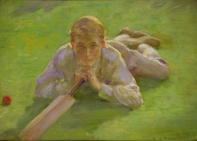 Henry Allen v Cricketing Whites od Henry Scott Tuke