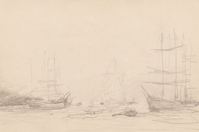 Přeprava v přístavu Falmouth od Henry Scott Tuke