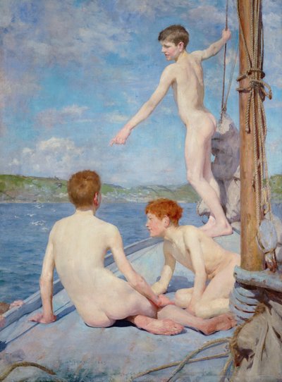 The Bathers od Henry Scott Tuke