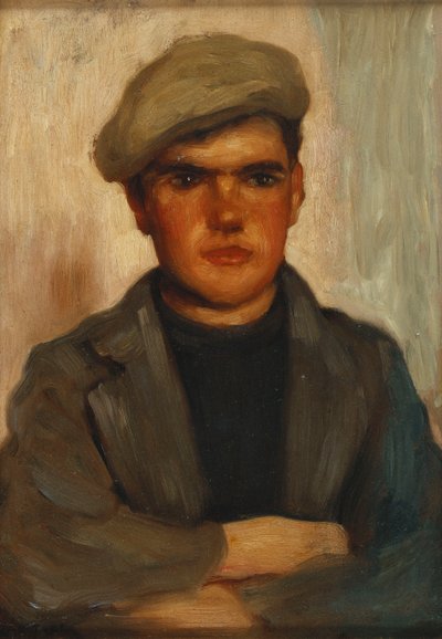 rybářský chlapec, od Henry Scott Tuke