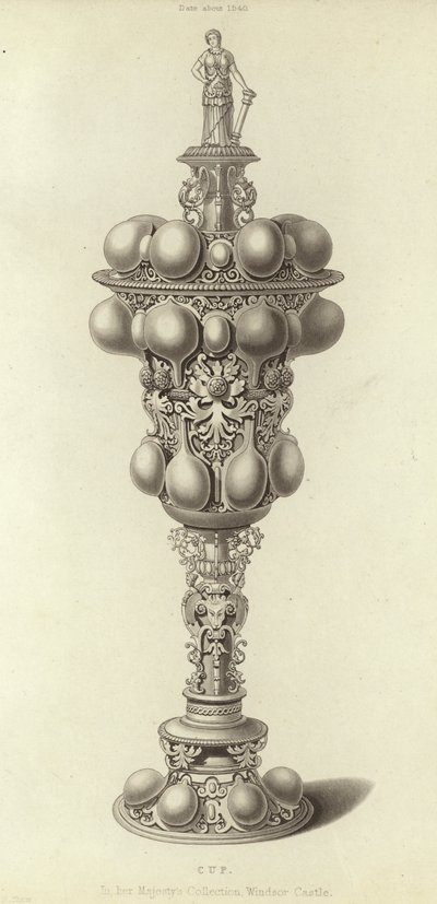 Pohár (rytina) od Henry Shaw