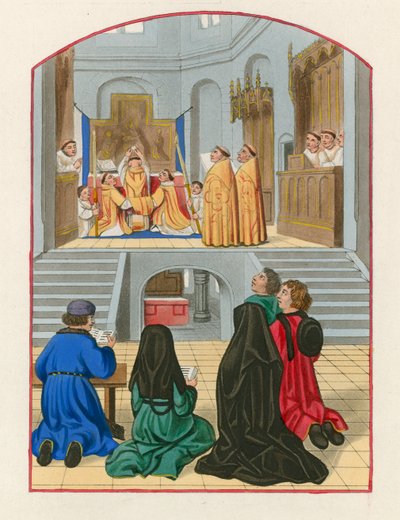 Nadmořská výška hostitele, c 1500 od Henry Shaw