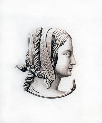 Pokrývka hlavy, začátek 16. století, 1843. od Henry Shaw