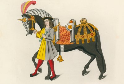 Kůň a hlídač, 1511 od Henry Shaw