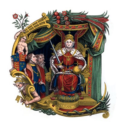 Počáteční písmeno C, 1563, 1843. od Henry Shaw