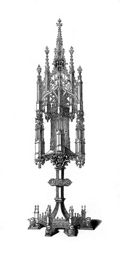 Monstrance, 1843. od Henry Shaw