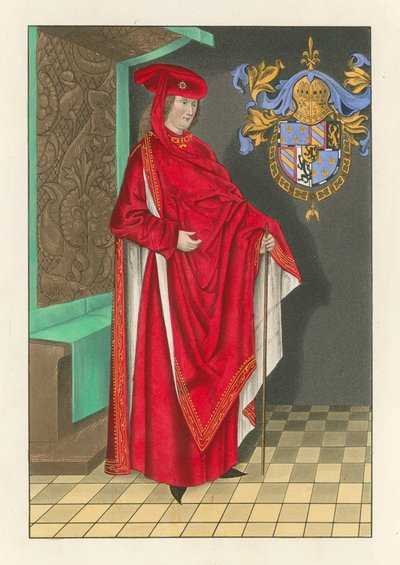 Philip, vévoda z Burgundska, c 1460 od Henry Shaw