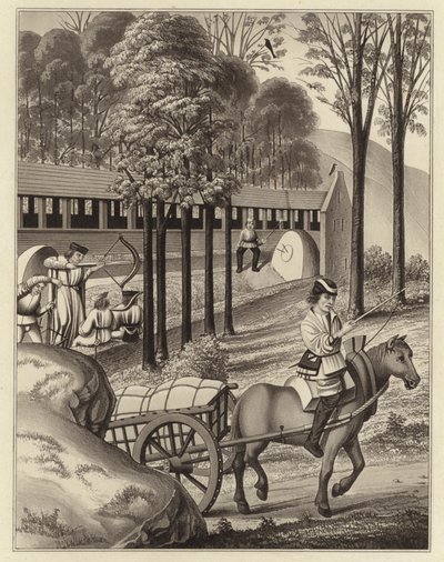 Střelba do zadku, datum 1496 od Henry Shaw