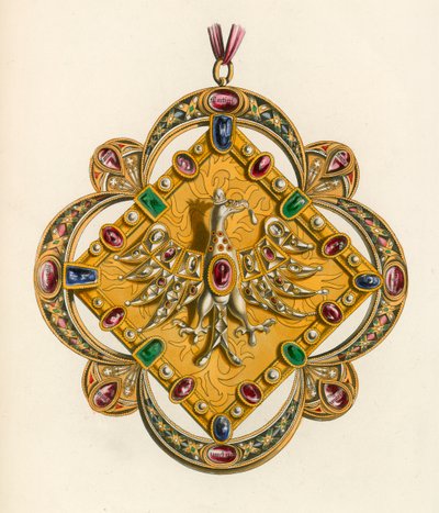 Spona císaře Karla V., c 1530 od Henry Shaw