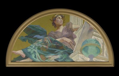 Muse of Astronomy, 1893 od Henry Siddons Mowbray