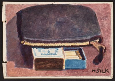 Peněženka a zápalky, kolem roku 1930 od Henry Silk