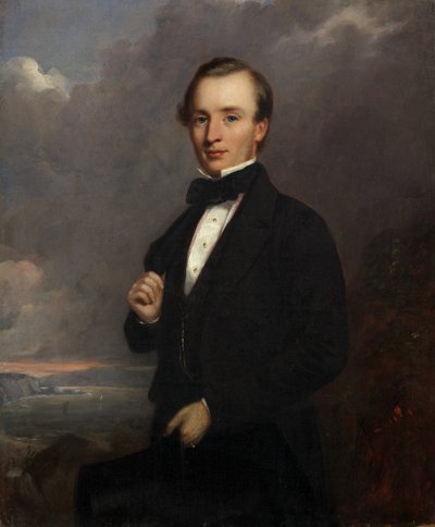 Portrét mladého muže (olej na plátně) od Henry Spurrier Parkman